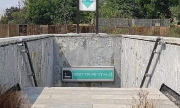 Metro Santa Anita, un viaje al pasado entre chinampas y canoas