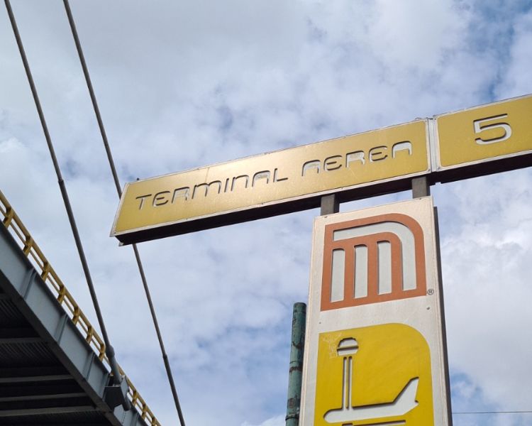 Metro Terminal Aérea, la estación del Metro con espíritu viajero ✈️