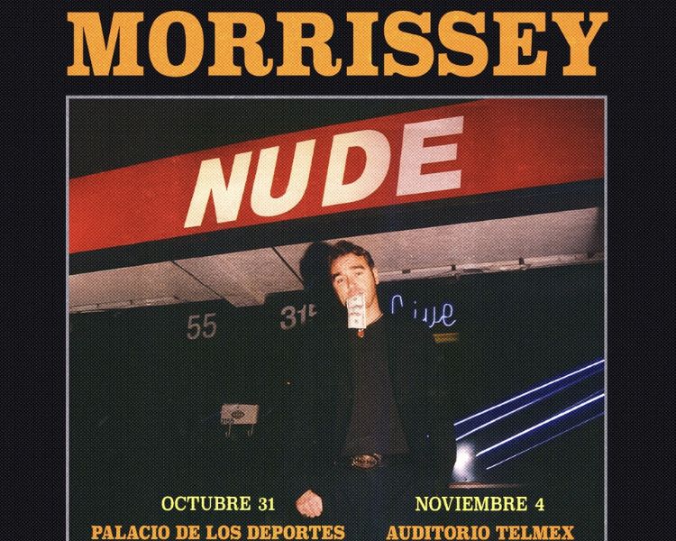 Morrissey regresa a México en Halloween con un concierto imperdible en el Palacio de los Deportes