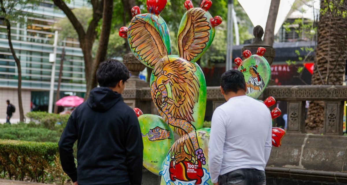 Nopalera en el Corazón: arte, identidad y tradición en Paseo de la Reforma
