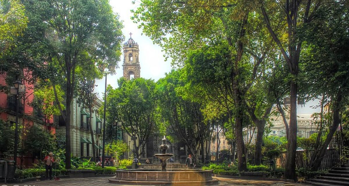 Plaza de Santa Veracruz, historia, misterio, muerte y tranquilidad en el Centro Histórico de CDMX