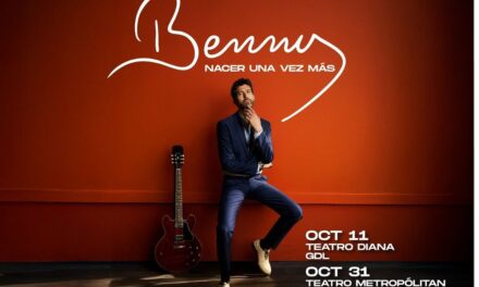 Benny Ibarra vuelve a los escenarios con la gira Nacer una vez más y nuevo disco