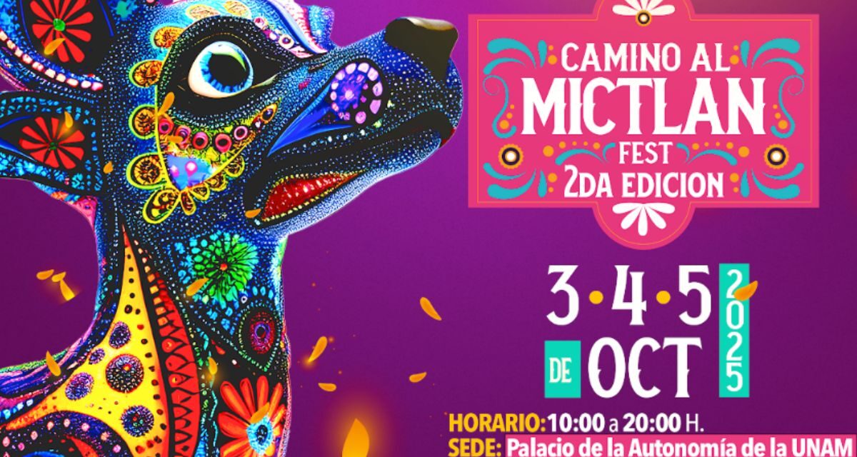 Camino al Mictlán Fest 2025: un viaje sensorial y gastronómico hacia el Día de Muertos en el corazón de la CDMX