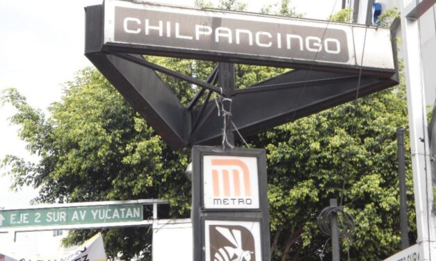 Metro Chilpancingo, una avispa en entre la Colonia Roma y la Condesa