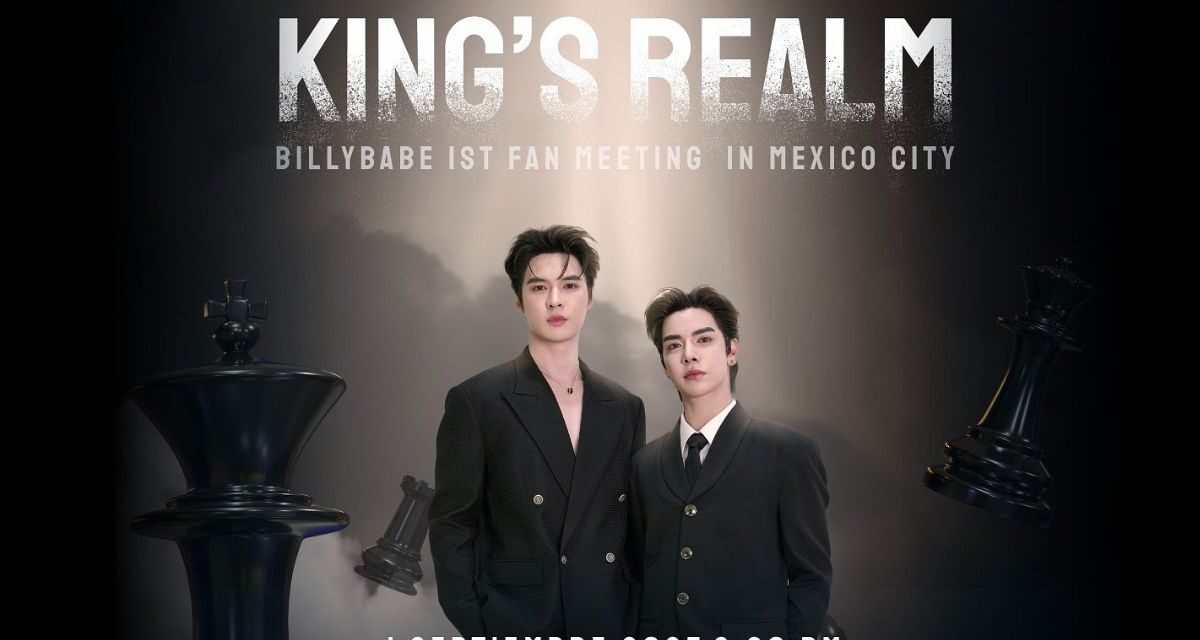 BillyBabe llega a la CDMX: el fenómeno tailandés aterriza con su primer fan meeting en Latinoamérica