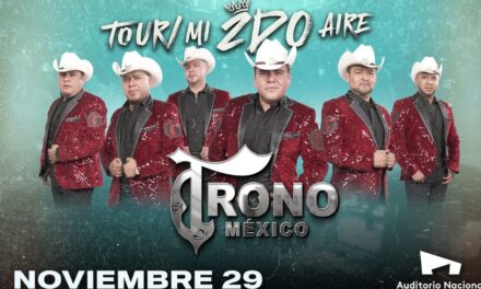 El Trono de México celebra 20 años de éxitos con un concierto imperdible en el Auditorio Nacional