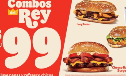 Burger King incorpora el WHOPPER con queso a los Combos del Rey por $99