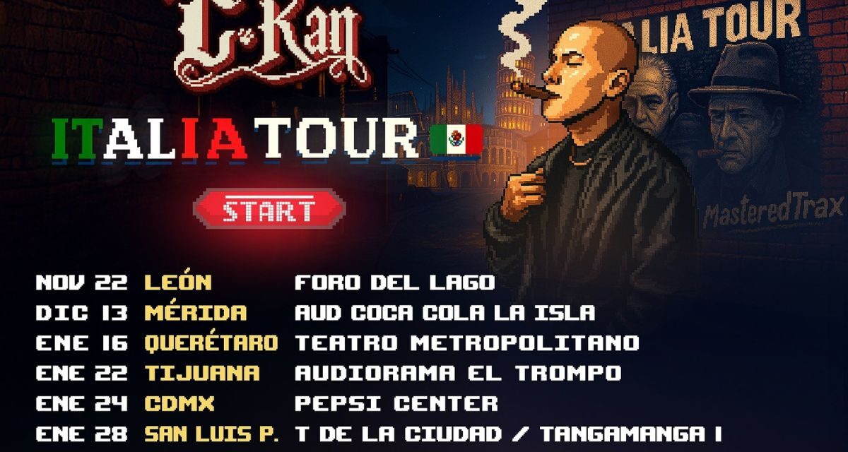 C-Kan anuncia gira por México con su nuevo álbum Italia