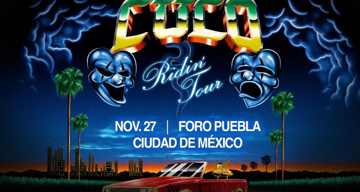 Cuco nos hará soñar con su Ridin’ Tour en Foro Puebla