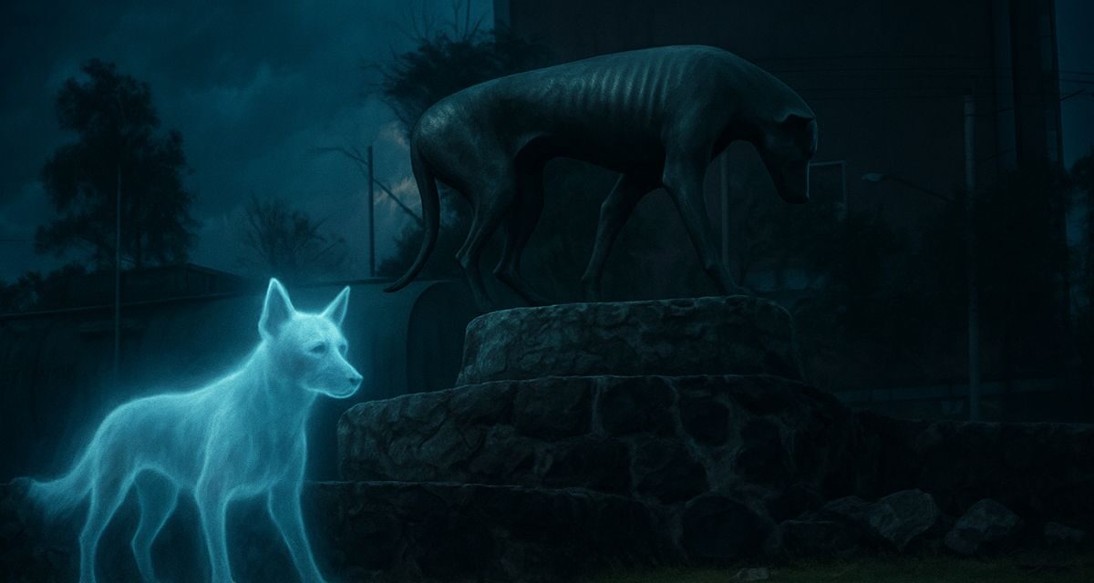 Fantasmas de CDMX: El Perrito Fantasma del Monumento al Perro Callejero