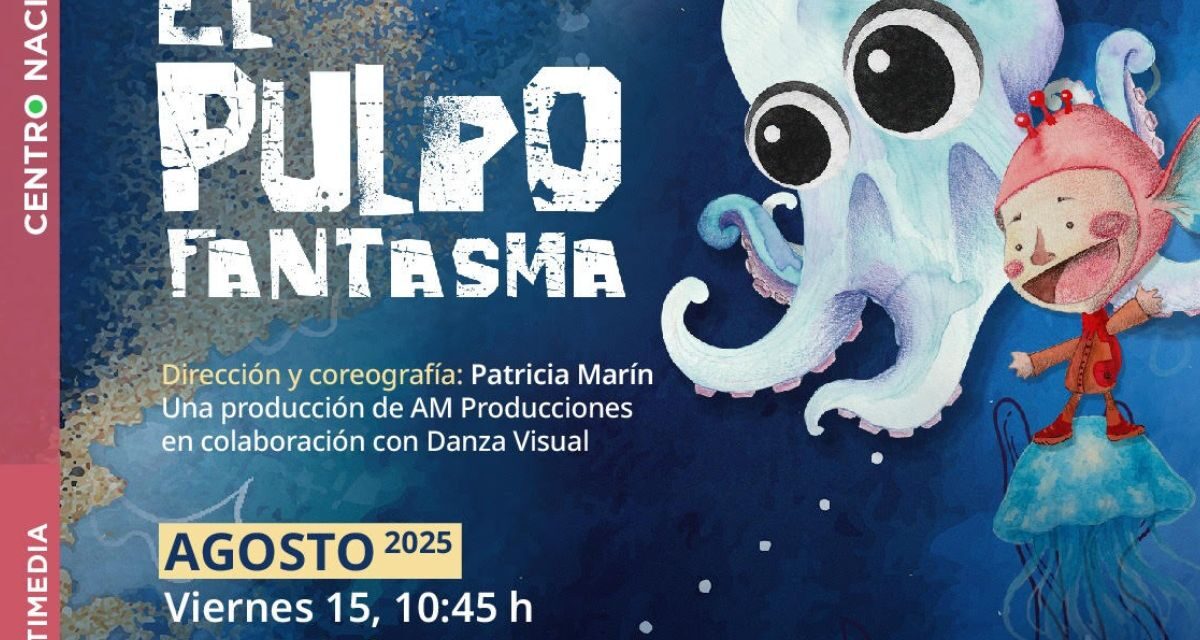 El Pulpo Fantasma: danza multimedia que invita a cuidar el océano en el CENART