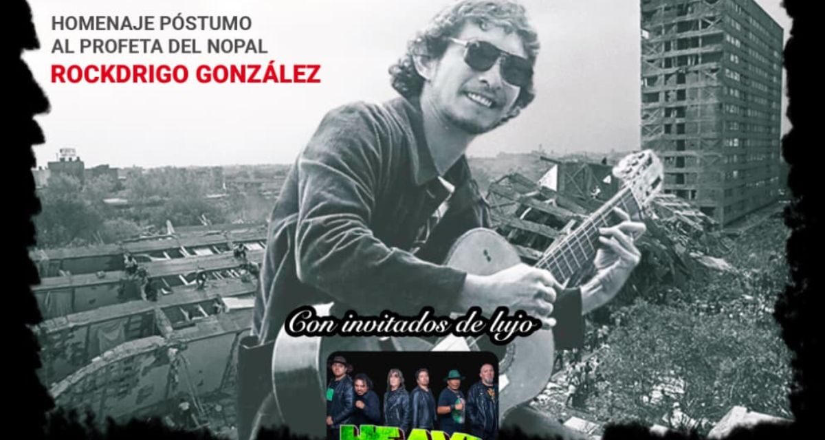 Homenaje Urbano Rupestre a Rockdrigo González en el Teatro de la Ciudad Esperanza Iris
