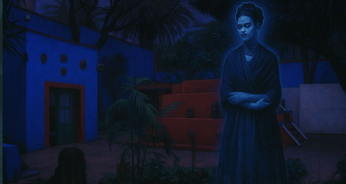 Fantasmas de CDMX: La Sombra de Frida, el fantasma de Frida Kahlo en Casa Azul (Museo Frida Kahlo)