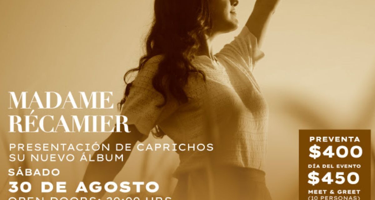 Madame Récamier celebra 15 años de carrera y presenta Caprichos en CDMX