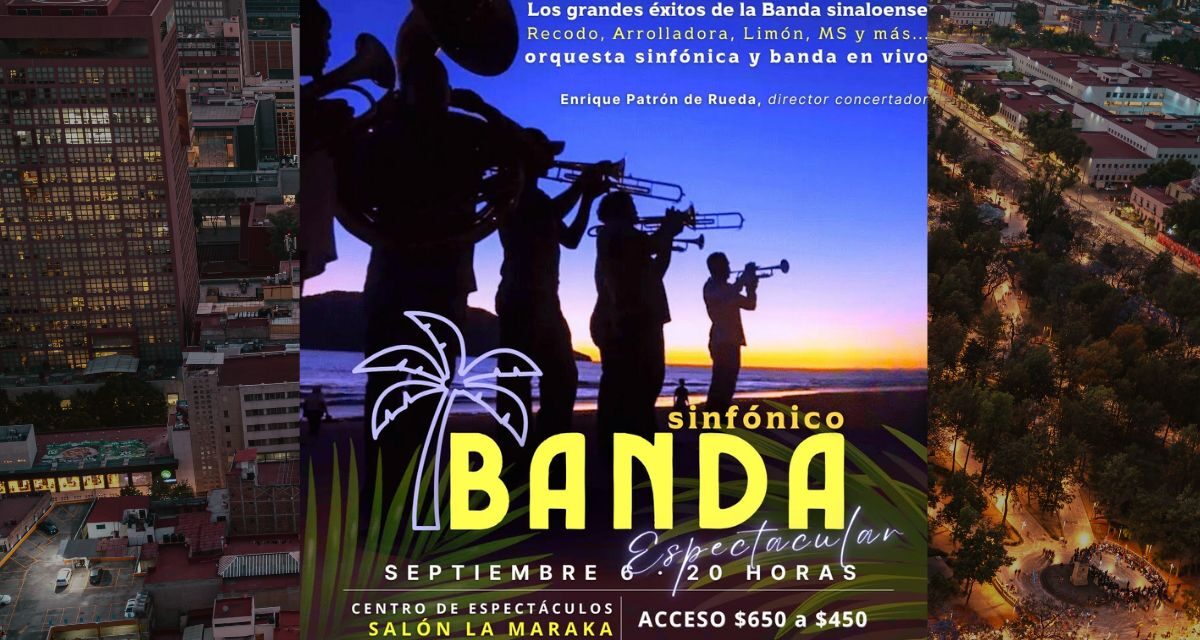 ¡Ay, mamá por Dios! La tambora y los violines al ritmo de Banda con la Filarmónica de las Artes y Enrique Patrón de Rueda