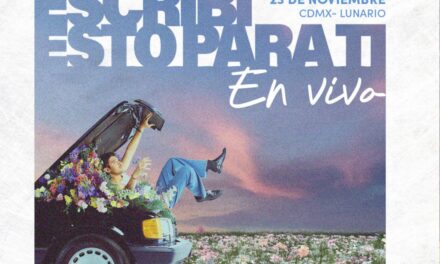 Tony Mils presentará “Escribí esto para ti en vivo” en CDMX, Monterrey y Guadalajara