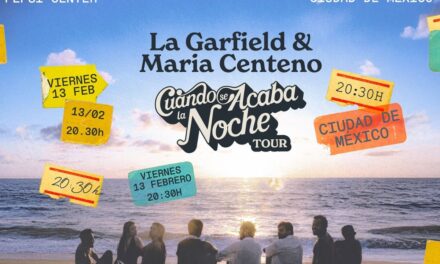 La Garfield regresa a la CDMX con su gira Cuando Se Acaba La Noche