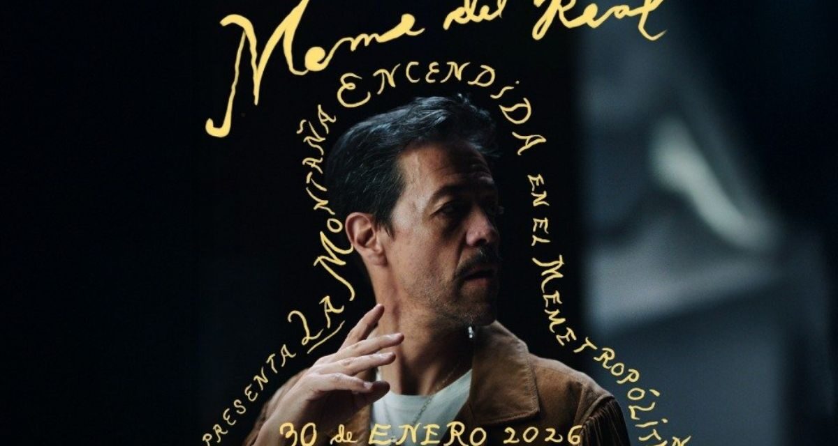 Meme del Real debuta en solitario en el Teatro Metropólitan de CDMX