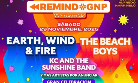 Remind GNP 2025 celebra la música que marcó generaciones con Earth, Wind & Fire, The Beach Boys y KC & The Sunshine Band en el Estadio Alfredo Harp Helú