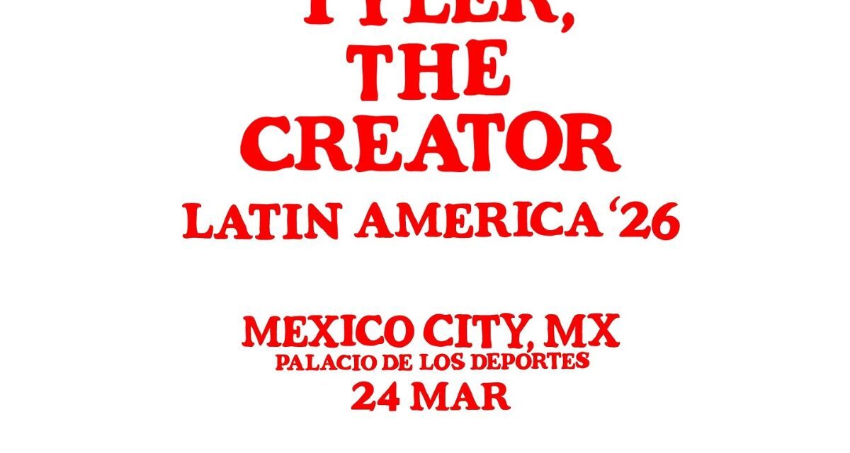 Tyler, The Creator anuncia su gira por Latinoamérica con nuevas fechas en México
