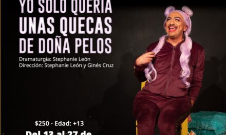 Yo solo quería unas quecas de Doña Pelos, humor, barrio y ciencia ficción en el Centro Cultural Helénico