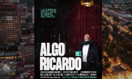 Algo de Ricardo, el regreso del monólogo que desnuda el ego, el poder y la precariedad del teatro