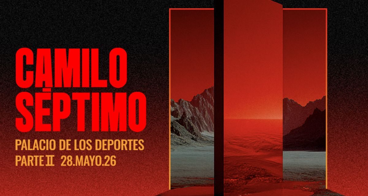 Camilo Séptimo anuncia segunda fecha en CDMX con MAPAS Parte II, una nueva travesía sonora en el Palacio de los Deportes