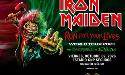 Iron Maiden celebra 50 años con gira Run For Your Lives en México 2026 en el Estadio GNP Seguros