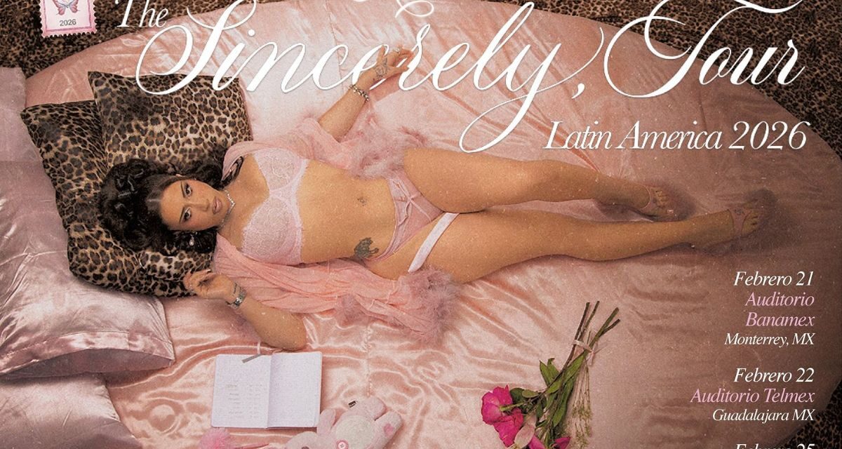 Kali Uchis anuncia gira Latinoamérica 2026, fechas en México y sus últimos éxitos