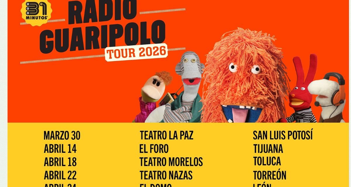 31 Minutos llega a México con Radio Guaripolo y un show musical reinventado al ritmo del blues