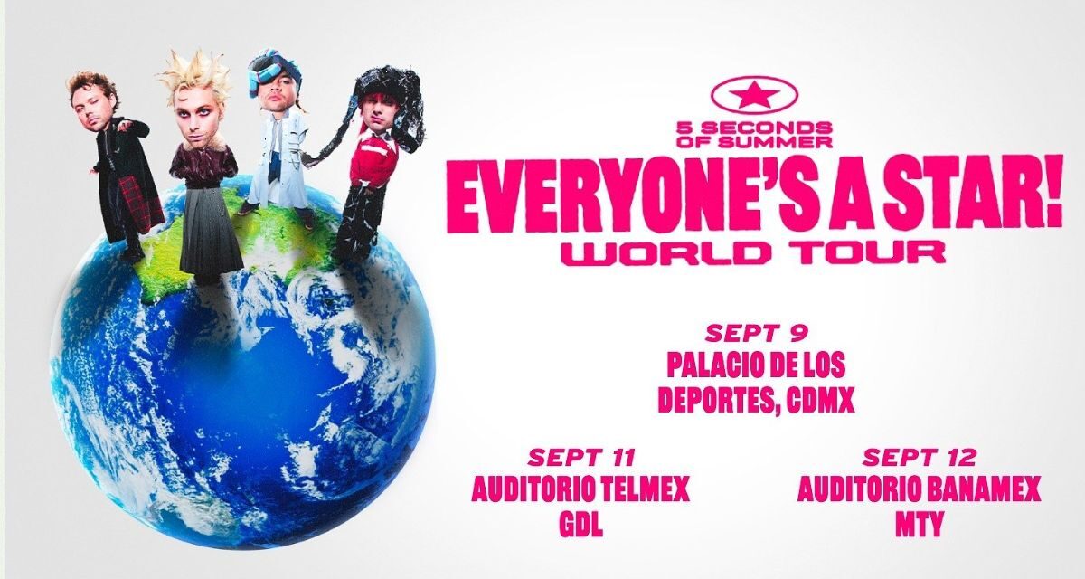 5 Seconds of Summer regresa a México con nueva música y una gira mundial en 2026