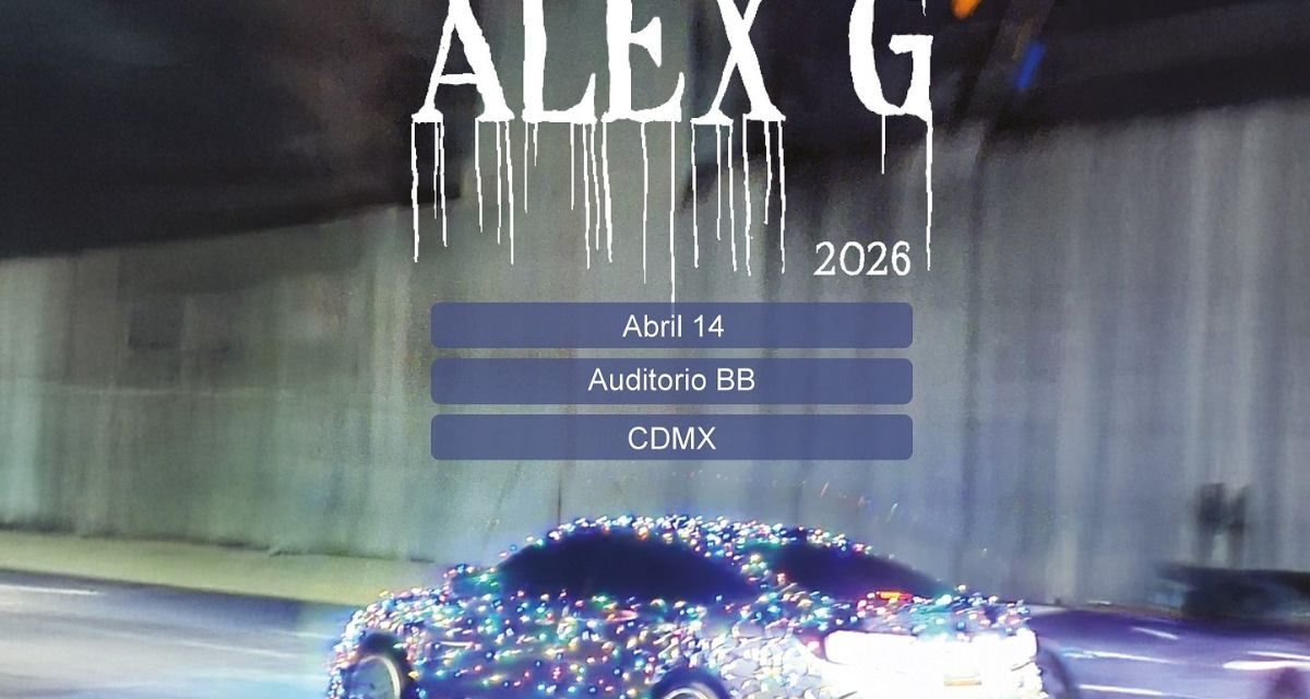 Alex G anuncia gira 2026 en México y Norteamérica