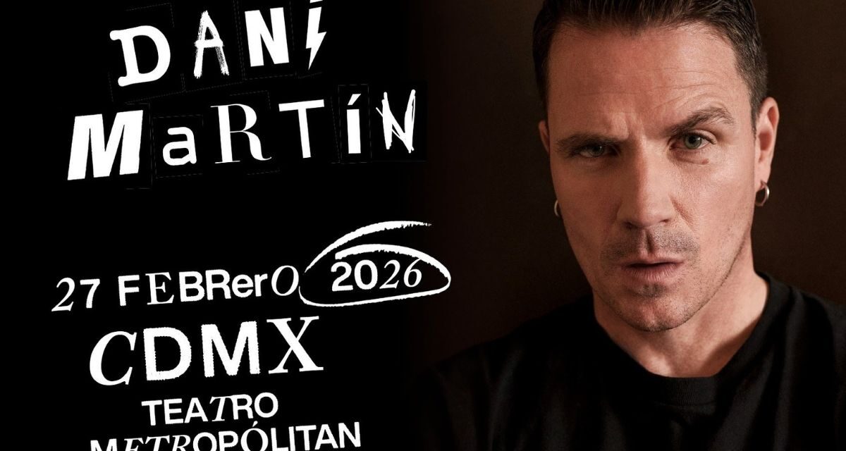 Dani Martín celebra 25 años de música con un concierto imperdible en el Teatro Metropólitan