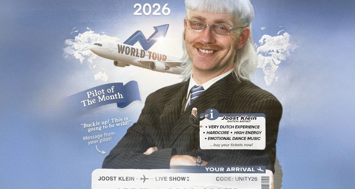 Joost Klein llegará a México en 2026 con una gira mundial que rompe fronteras