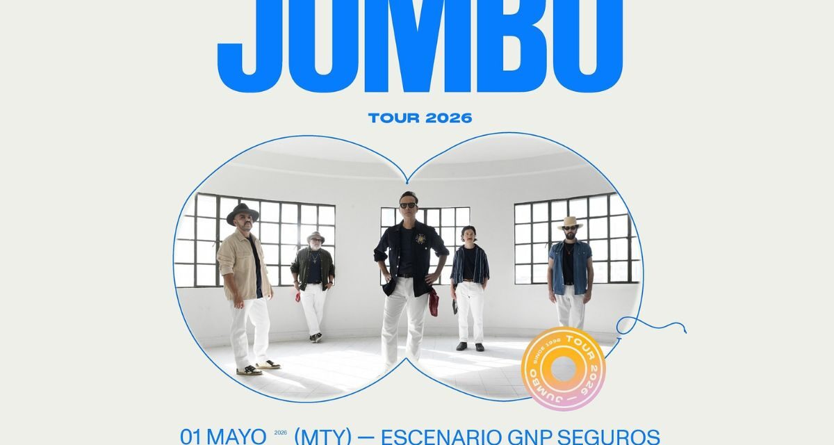 Jumbo vuelve con nueva música y conciertos en Monterrey, CDMX y Guadalajara