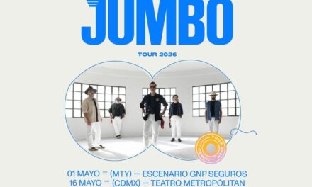 Jumbo vuelve con nueva música y conciertos en Monterrey, CDMX y Guadalajara