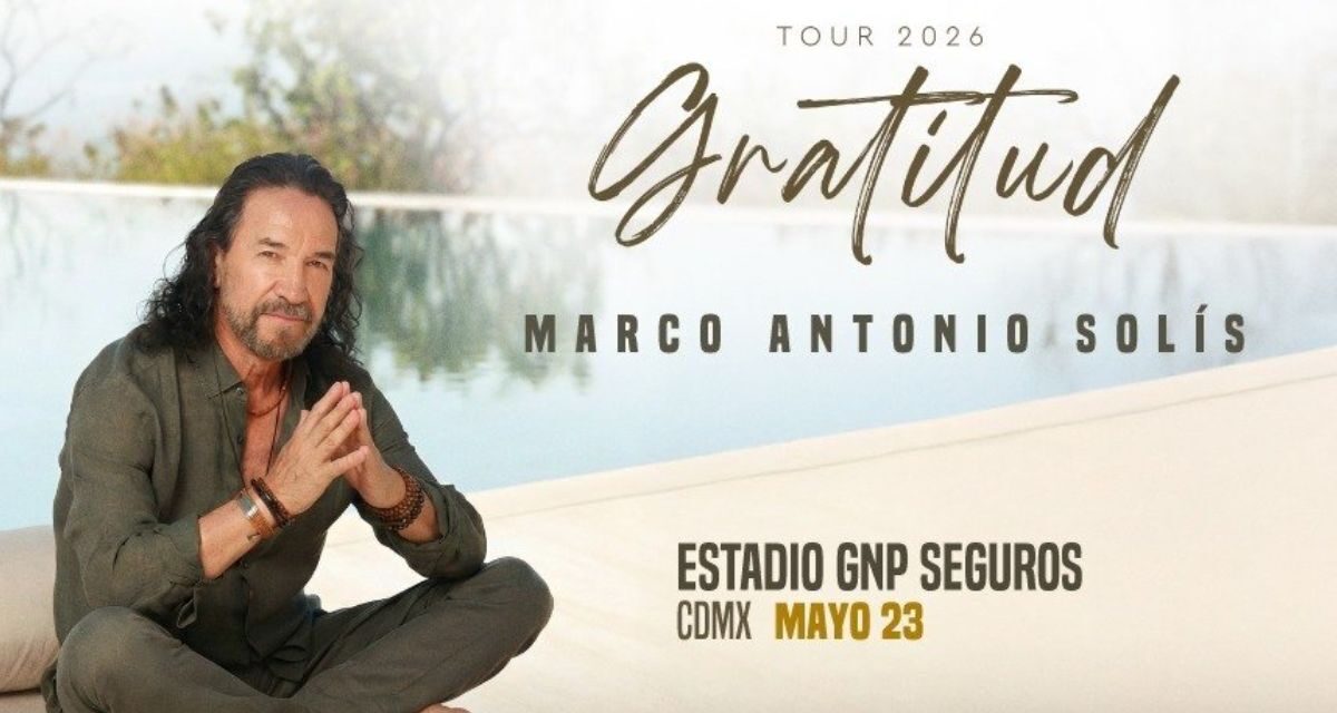 Marco Antonio Solís regresa a México con un concierto monumental en el Estadio GNP Seguros