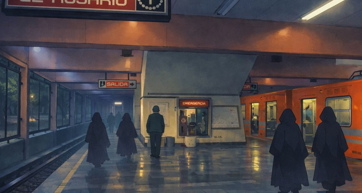 Fantasmas de CDMX: Los Monjes del Metro El Rosario