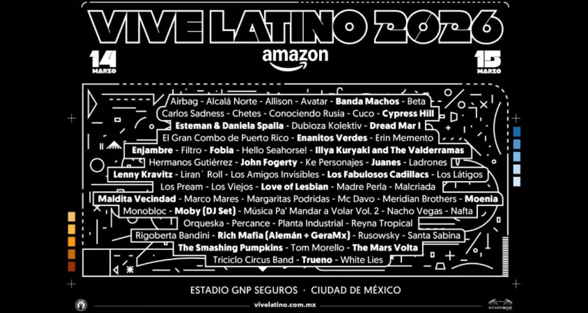 La lucha libre del CMLL se sube al ring del Vive Latino 2026