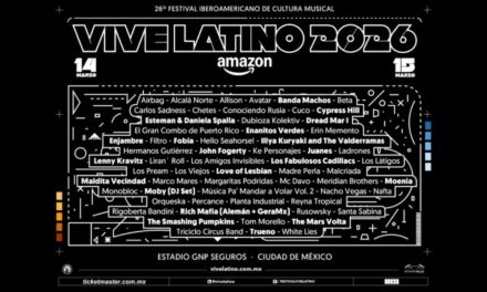 Música Pa’ Mandar a Volar regresa al Vive Latino con íconos del pop y el rock en español