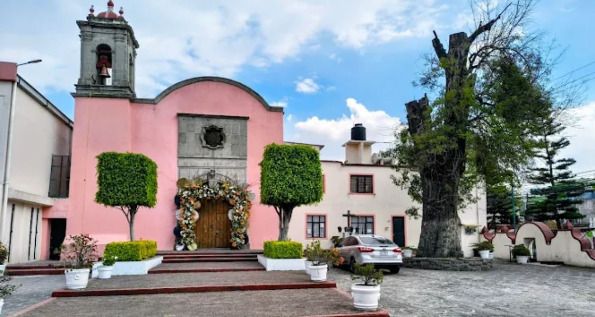 Capilla de Santa Bárbara Tetlanman, una capilla del siglo XVII en escondida en Azcapotzalco