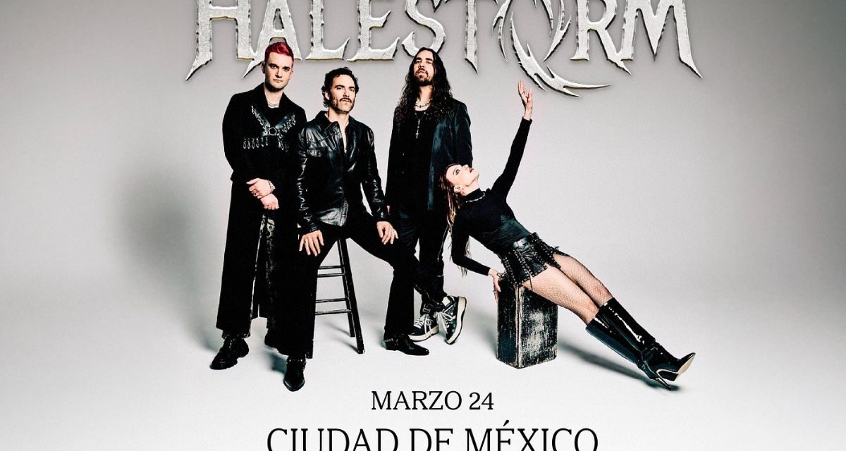 Halestorm regresa a la Ciudad de México con una descarga de rock en vivo