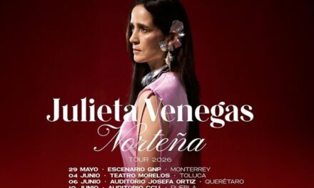 Julieta Venegas vuelve a los escenarios mexicanos con nueva música y gira 2026