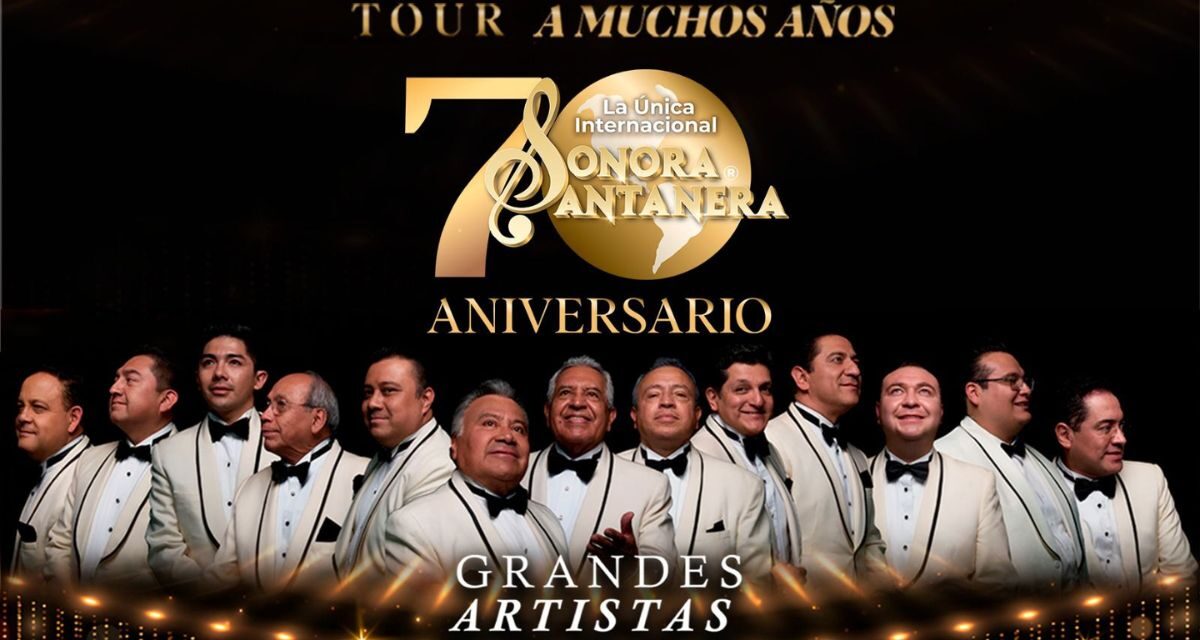 La Única e Internacional Sonora Santanera celebra 70 años con un concierto histórico en la Arena Ciudad de México