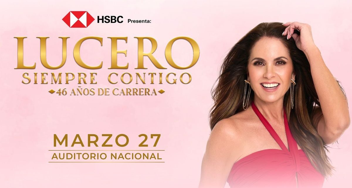 Lucero abre segunda fecha en el Auditorio Nacional para celebrar 46 años de carrera
