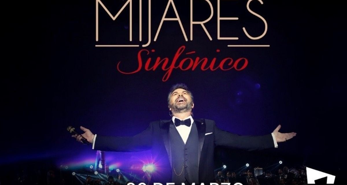 Mijares celebra 40 años de carrera con un concierto sinfónico en el Auditorio Nacional