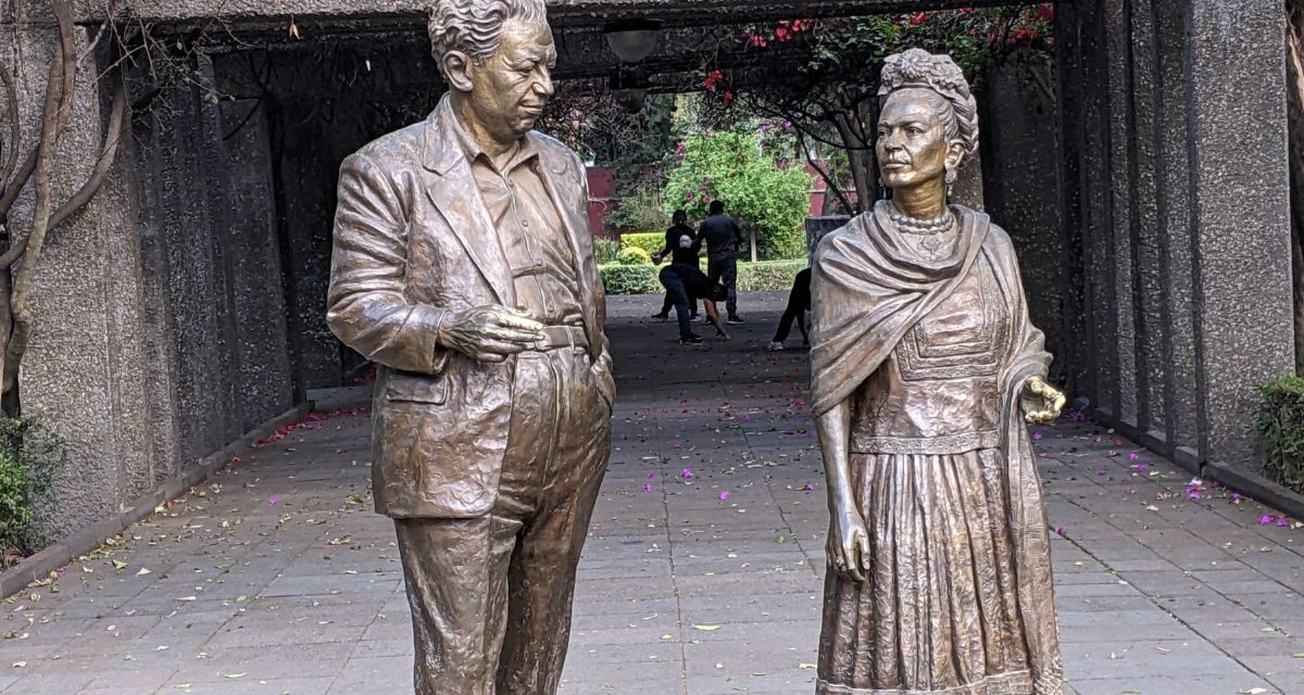 Parque Frida Kahlo, un jardín de arte, cultura y silencio en Coyoacán