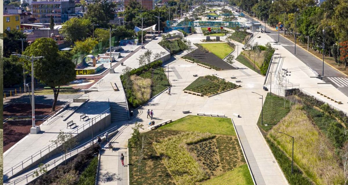 Parque Lineal Gran Canal, un corredor verde que conecta barrios en la Ciudad de México
