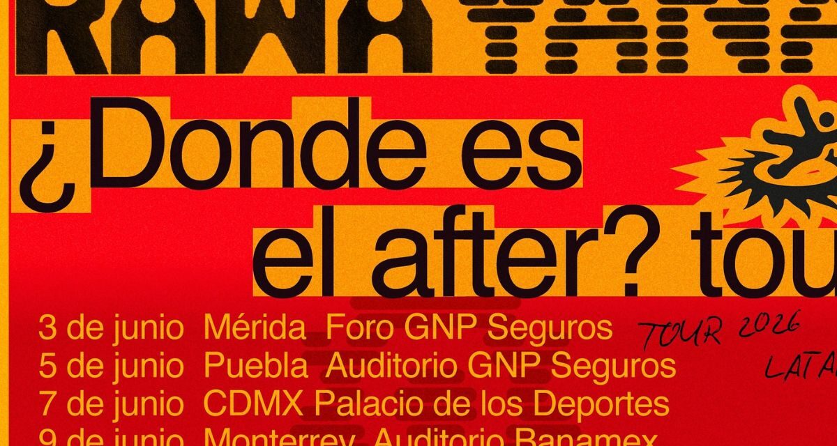 Rawayana lleva su gira Dónde es el after a España y Latinoamérica en 2026