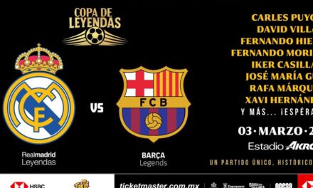 Luch encenderá el medio tiempo de la Copa de Leyendas en el Estadio Akron de Guadalajara